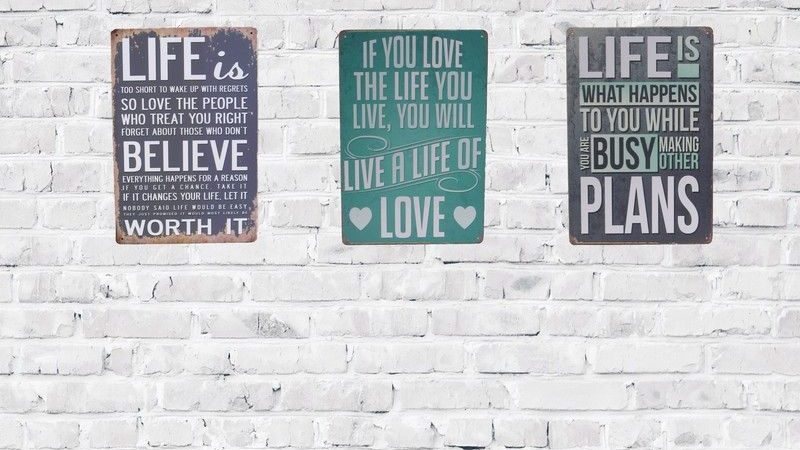 Stort udvalg af emaljeskilte her online