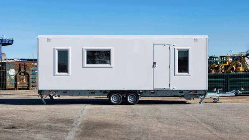 Har du brug for en mandskabsvogn på byggepladsen?